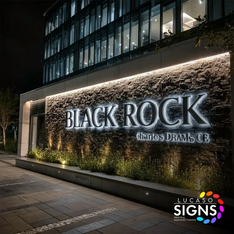 Architectural LED Illuminated Signs | Lucaso Signs