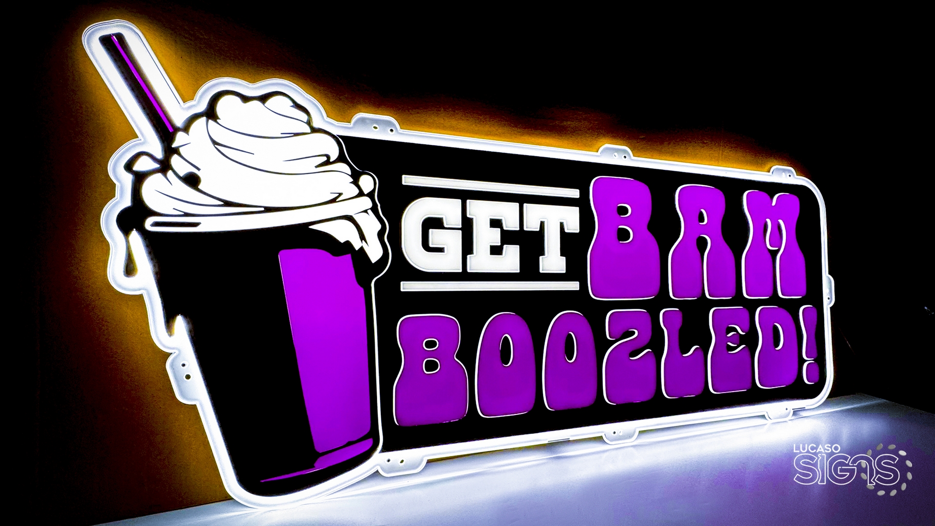 Ultra Thin Light Box custom by Lucaso Signs