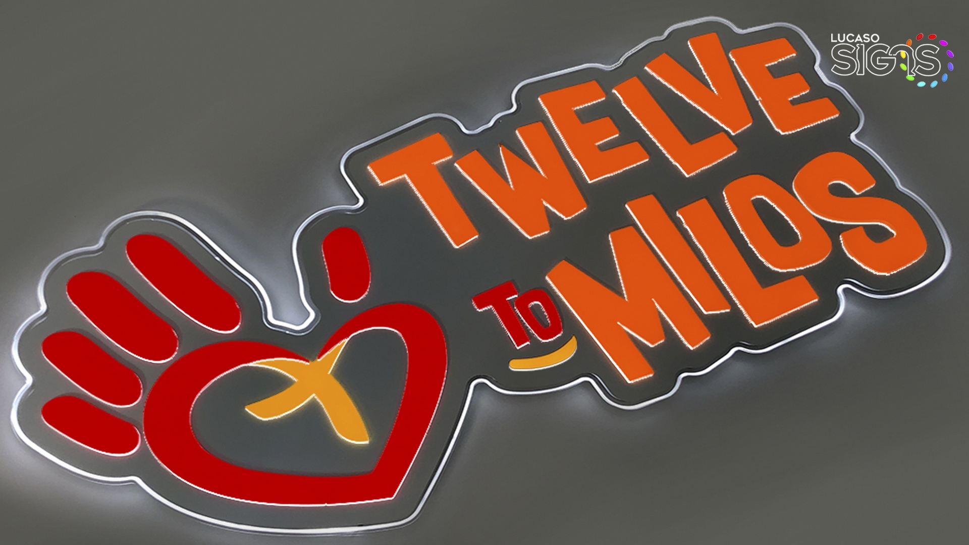 Ultra Thin Light box logo by Lucaso Signs